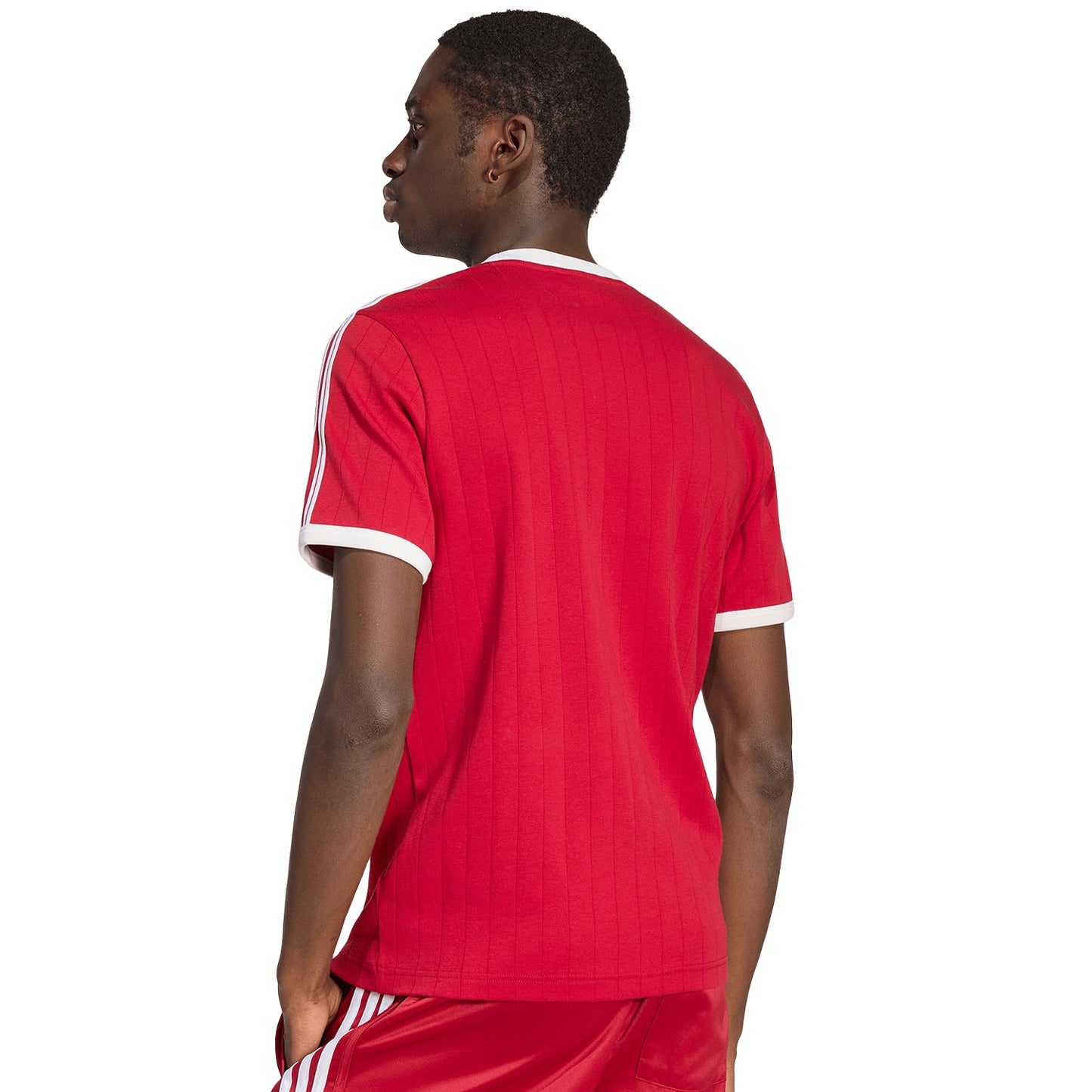 Adidas Originals 3S Tee Str Team Victory Red  - KS4066