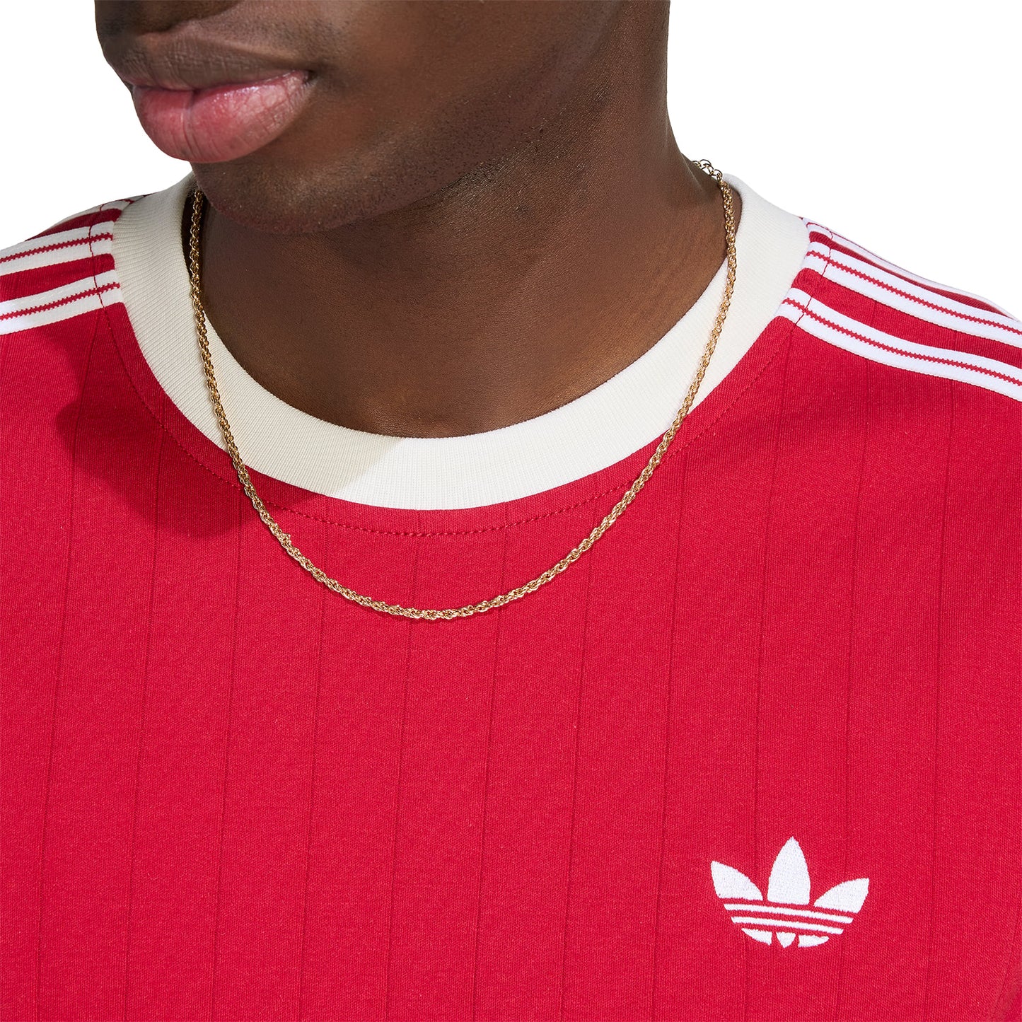 Adidas Originals 3S Tee Str Team Victory Red  - KS4066