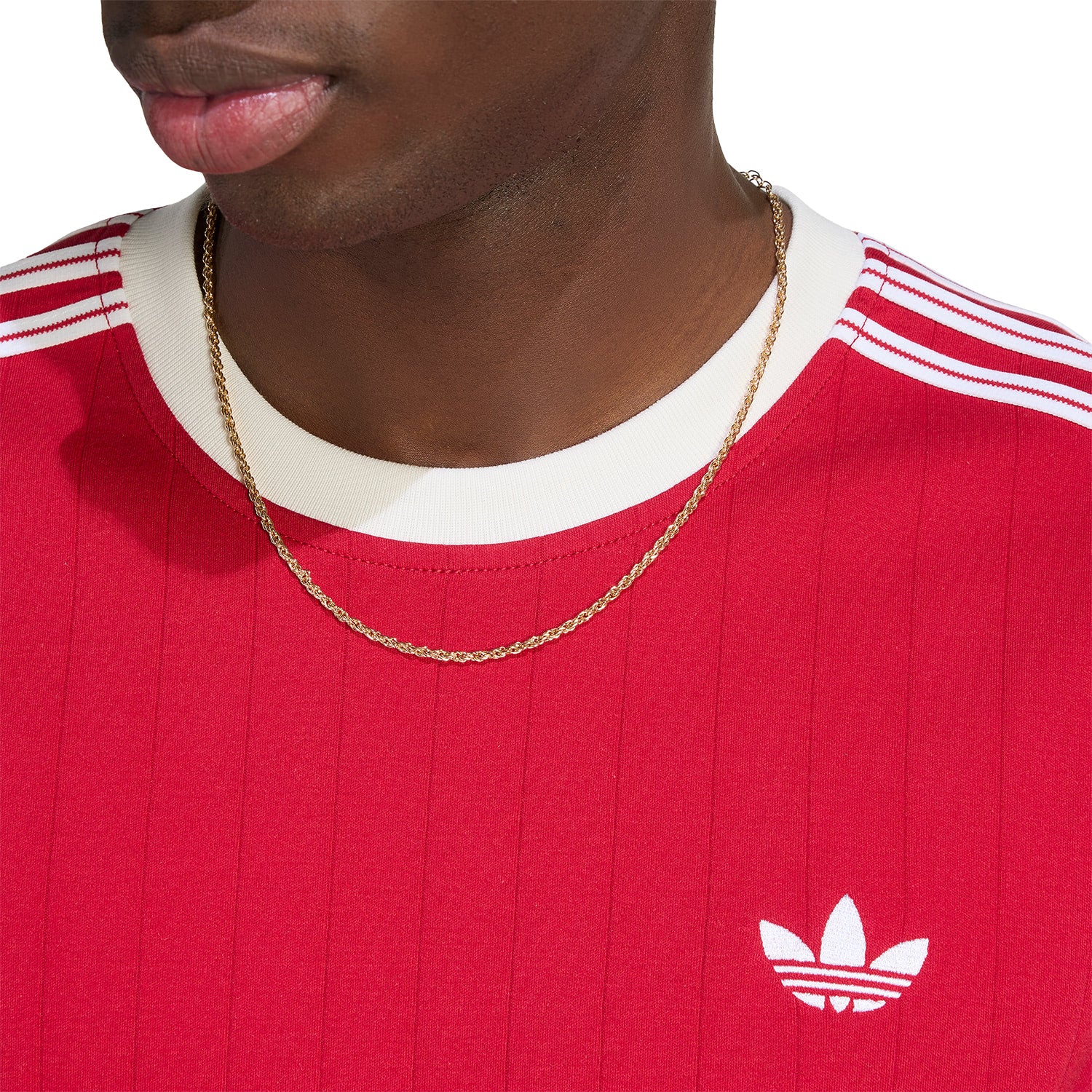 Adidas Originals 3S Tee Str Team Victory Red  - KS4066