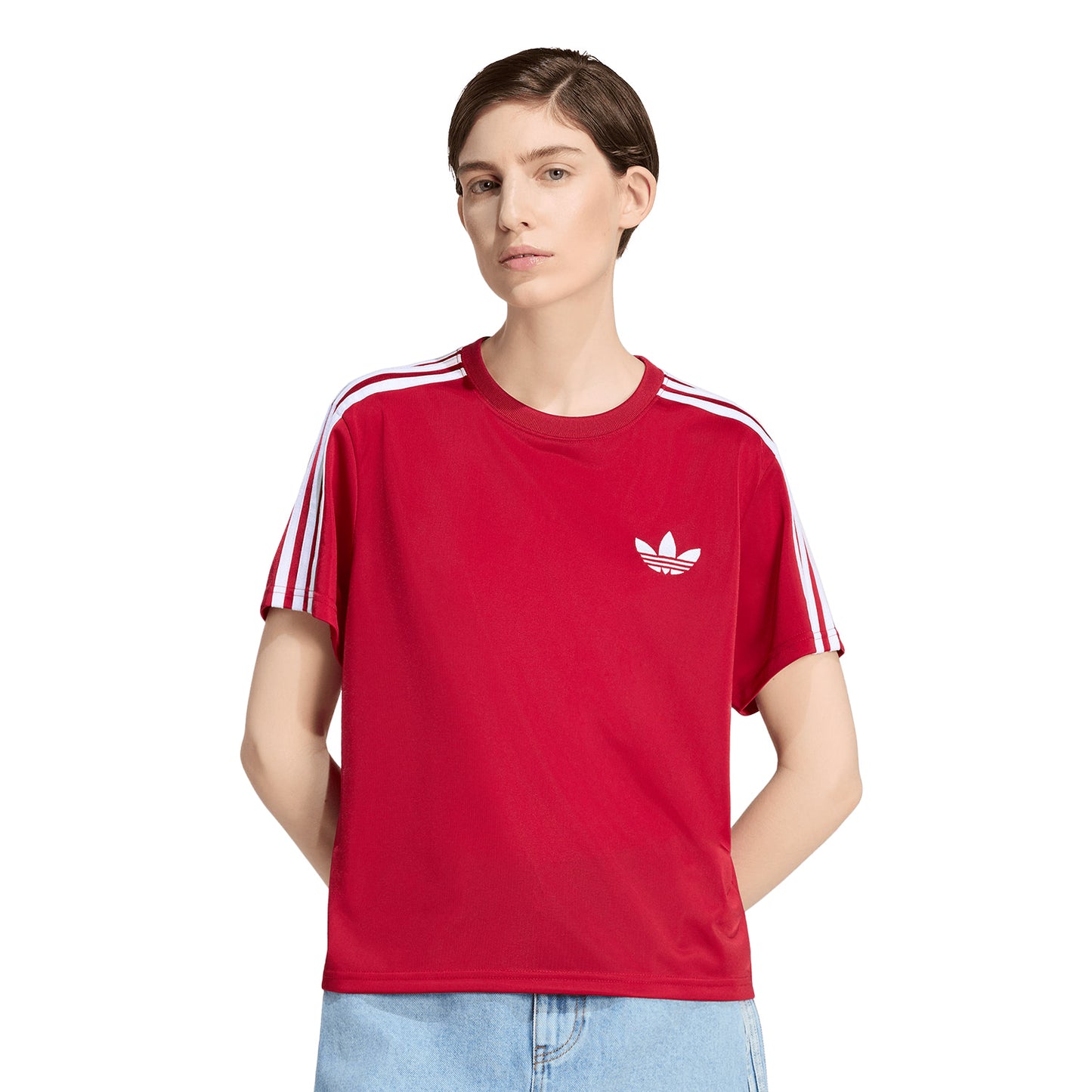 Adidas Originals FB Tee Team Victory Red/White  - KS4802