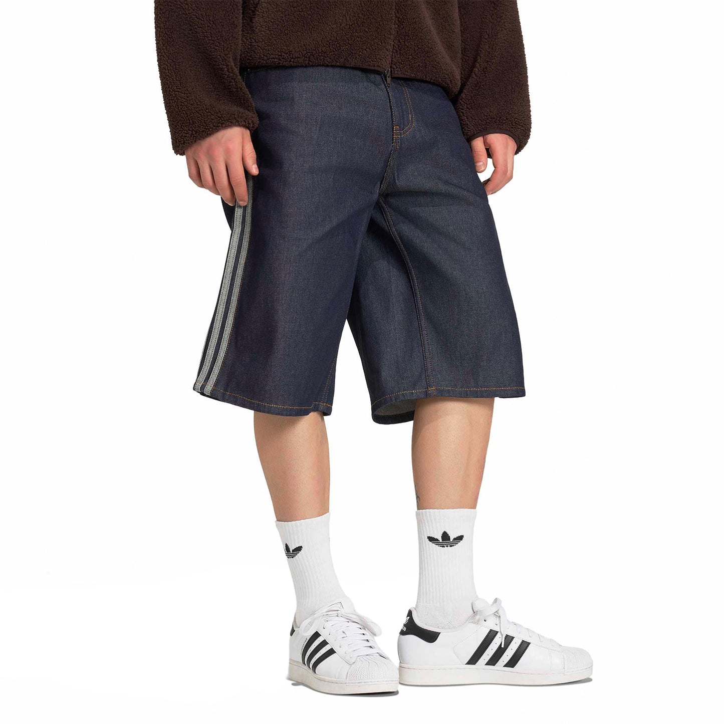 Adidas Originals Firebird Short Indigo Denim  - KS6882