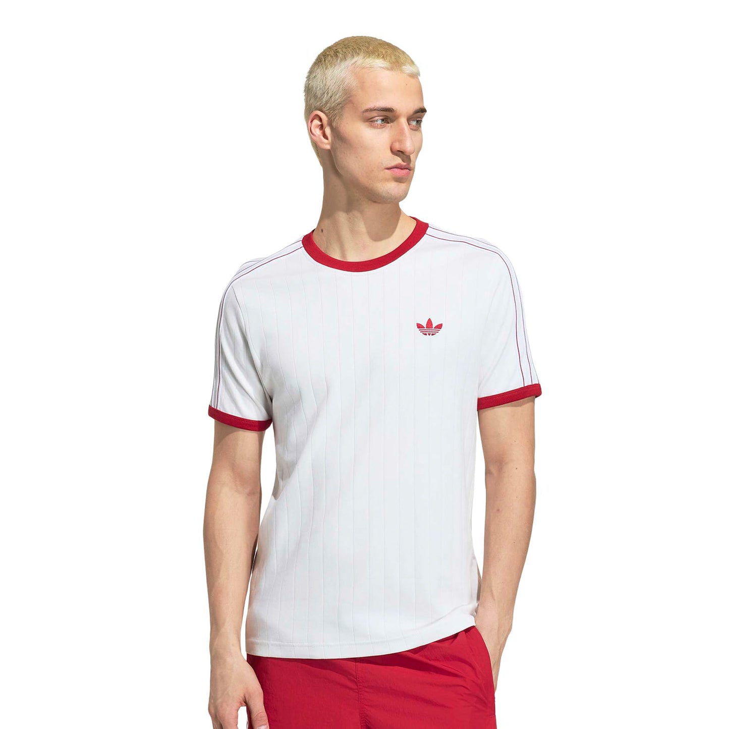 Adidas Originals 3S Tee Str Cloud White  - KS7449