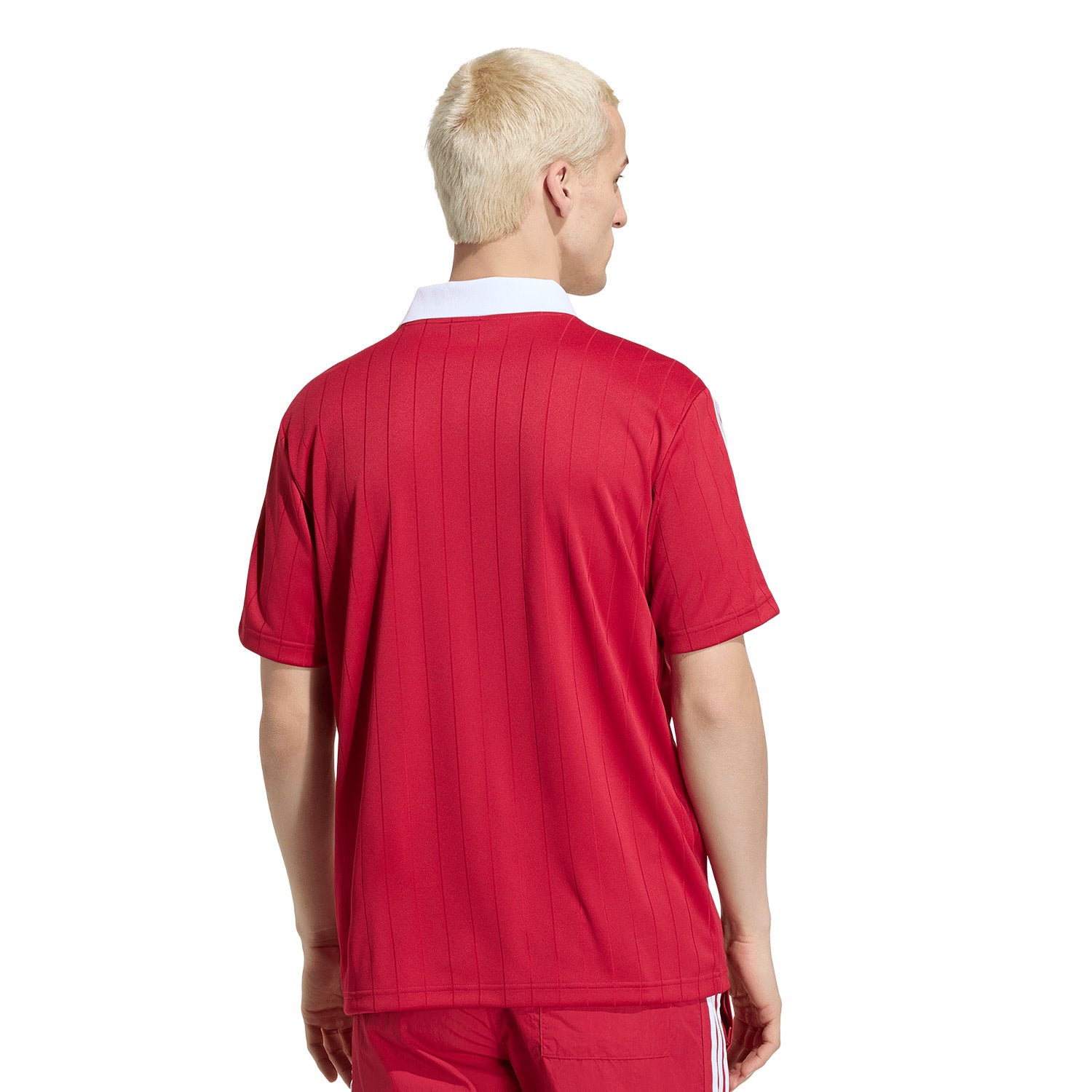 Adidas Originals Pinstripe Jersey Team Victory Red/White  - KS7455