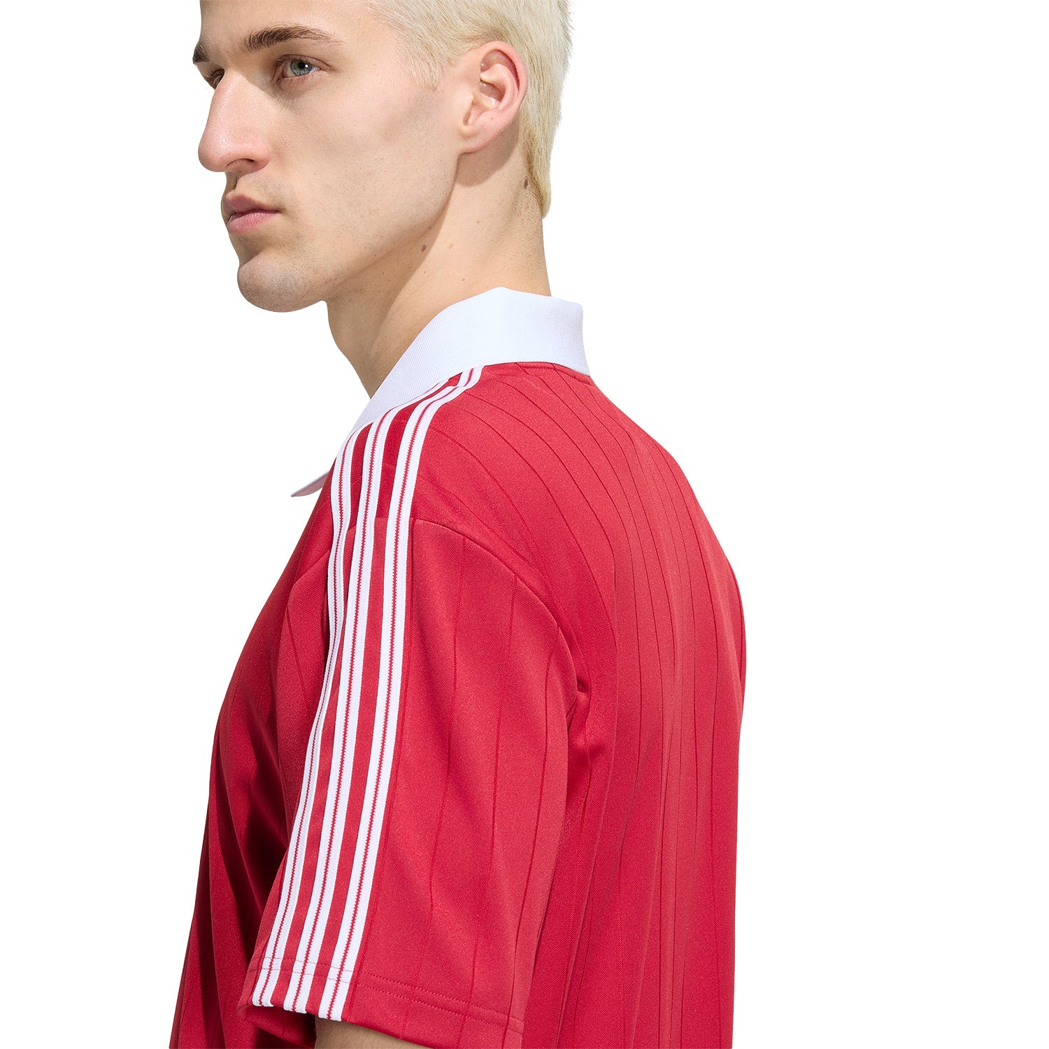 Adidas Originals Pinstripe Jersey Team Victory Red/White  - KS7455