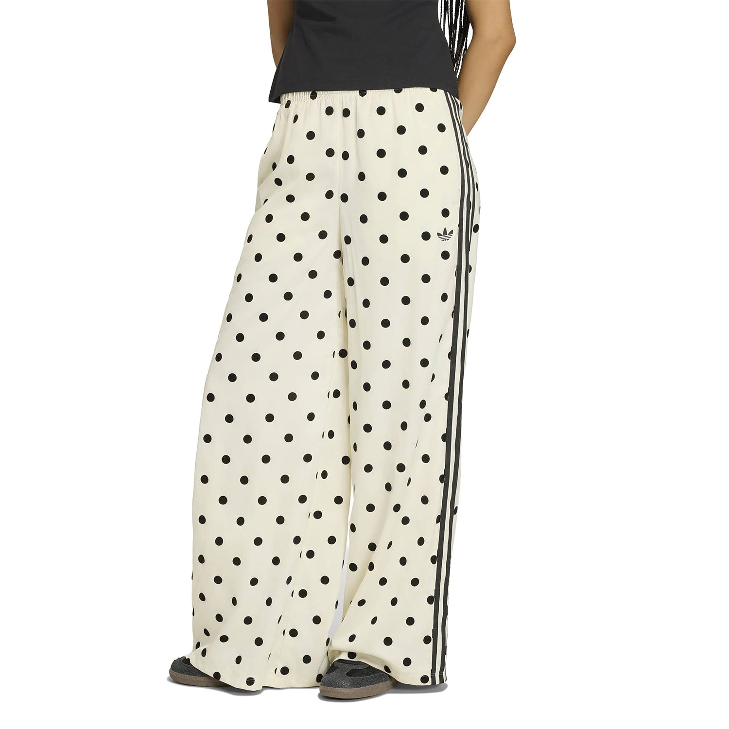 Adidas Originals Wide Leg Pants Off White  - KV1168