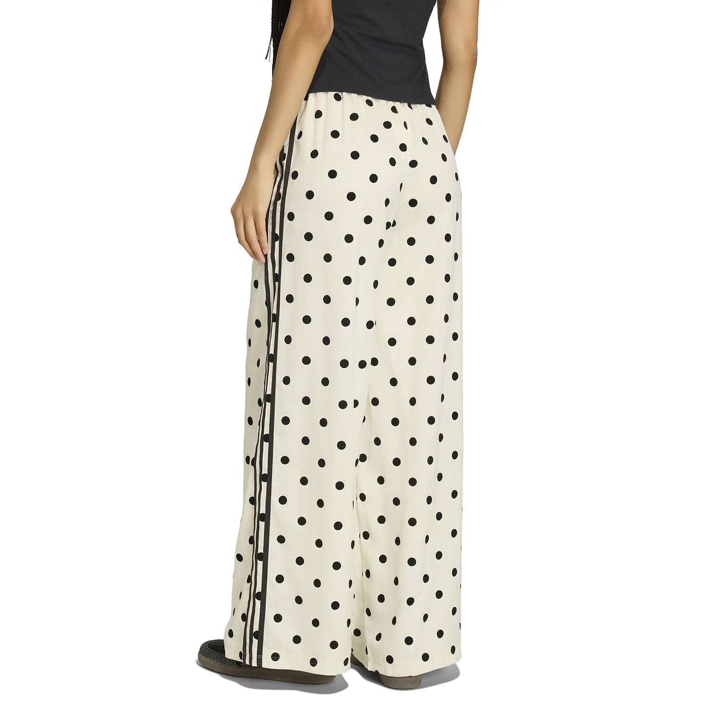 Adidas Originals Wide Leg Pants Off White  - KV1168