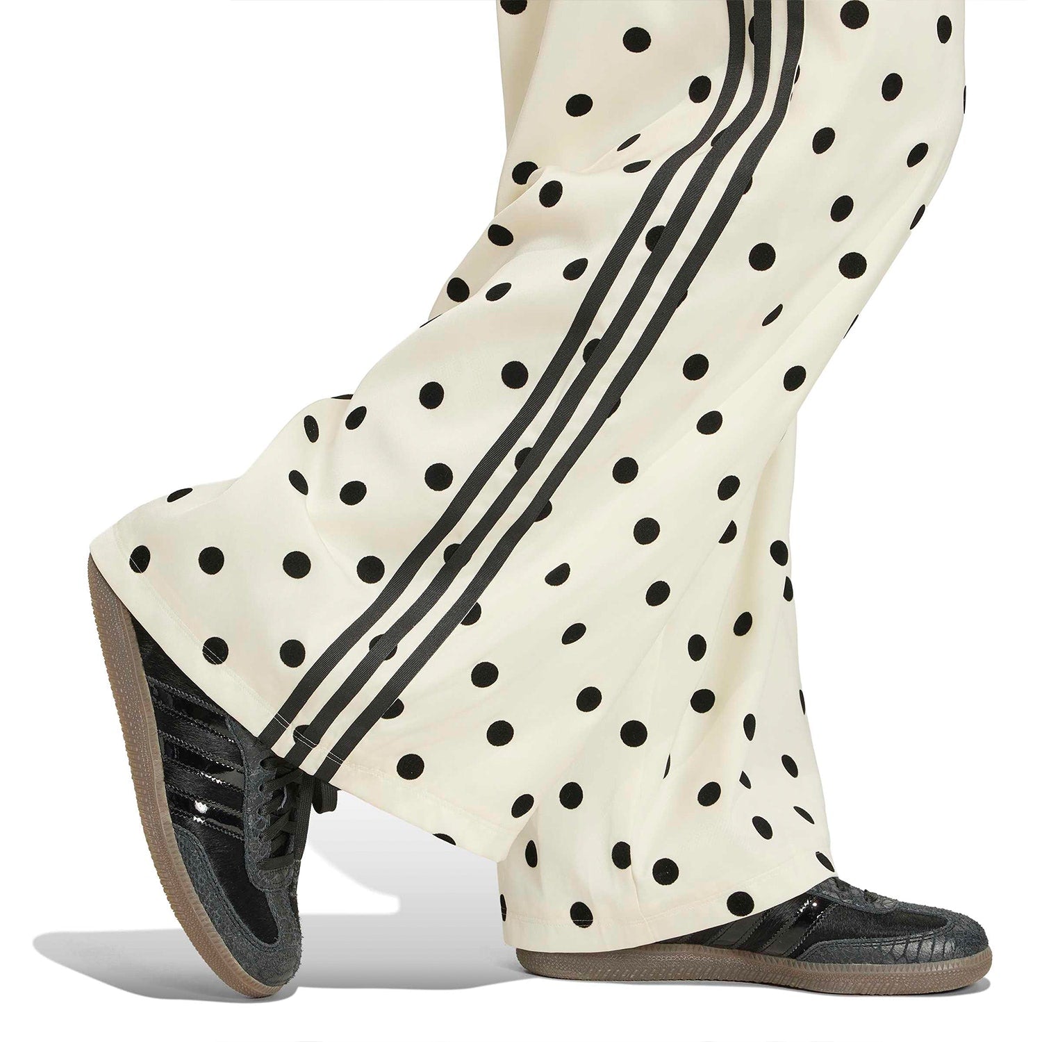 Adidas Originals Wide Leg Pants Off White  - KV1168