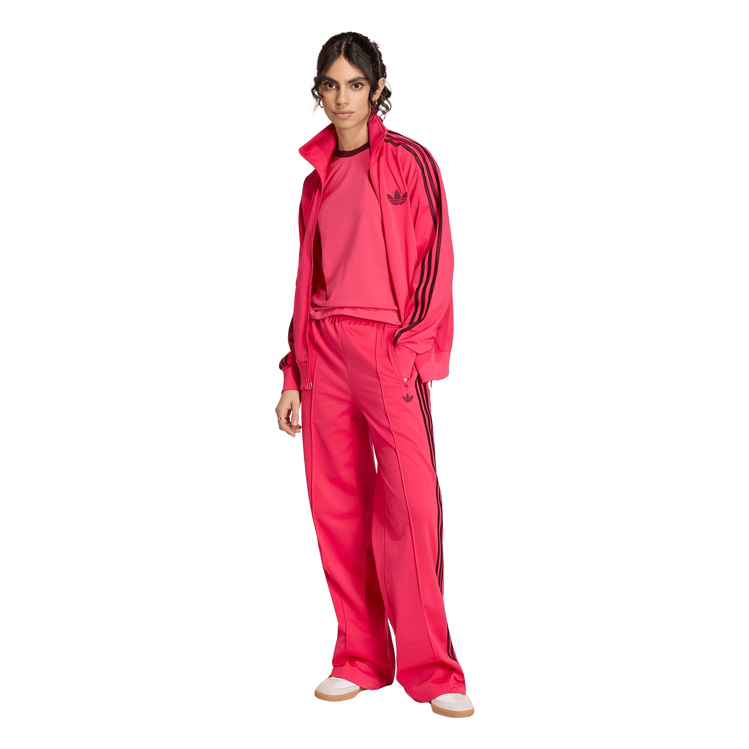 Adidas Originals Firebird Loose TP Power Pink/Maroon  - KW0228
