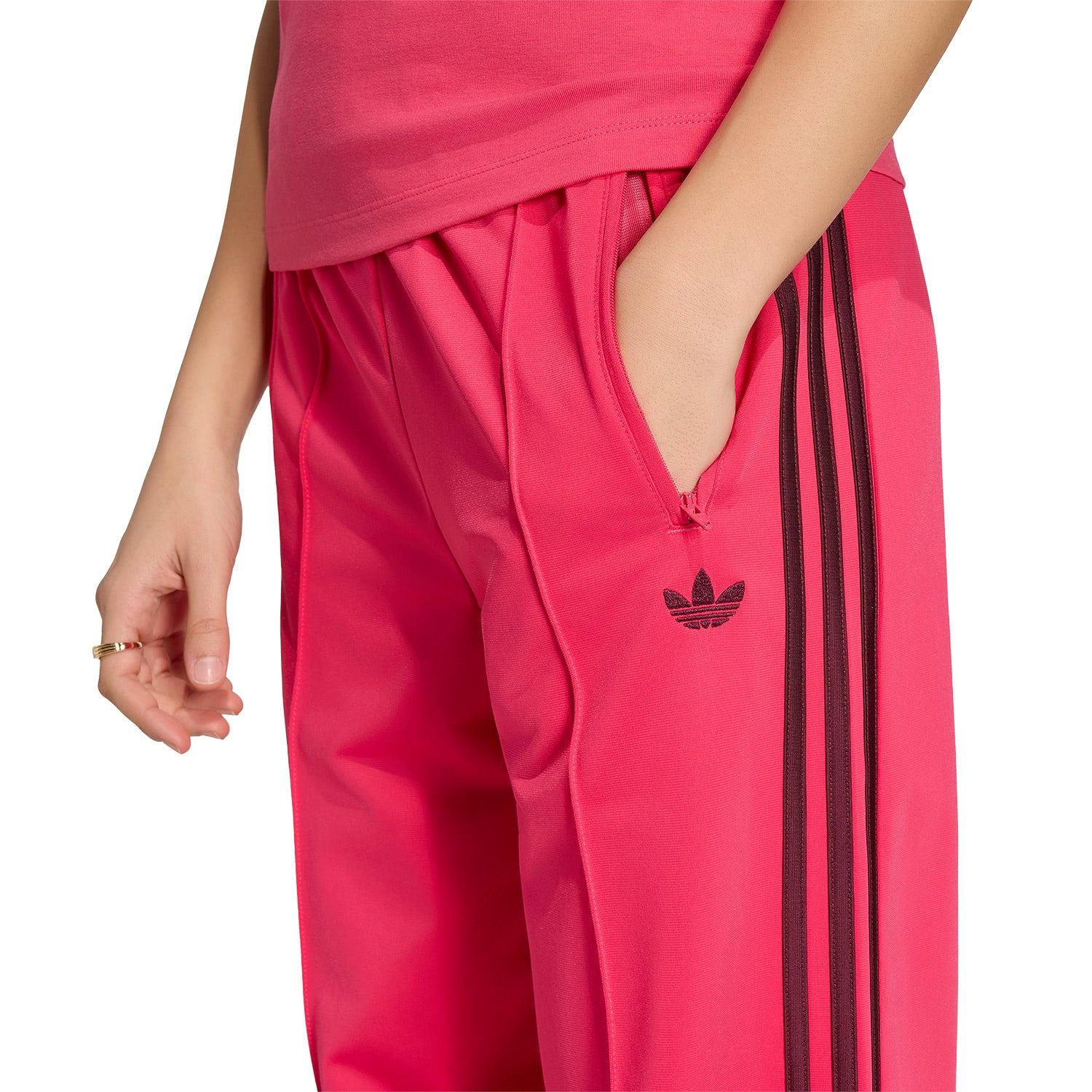 Adidas Originals Firebird Loose TP Power Pink/Maroon  - KW0228