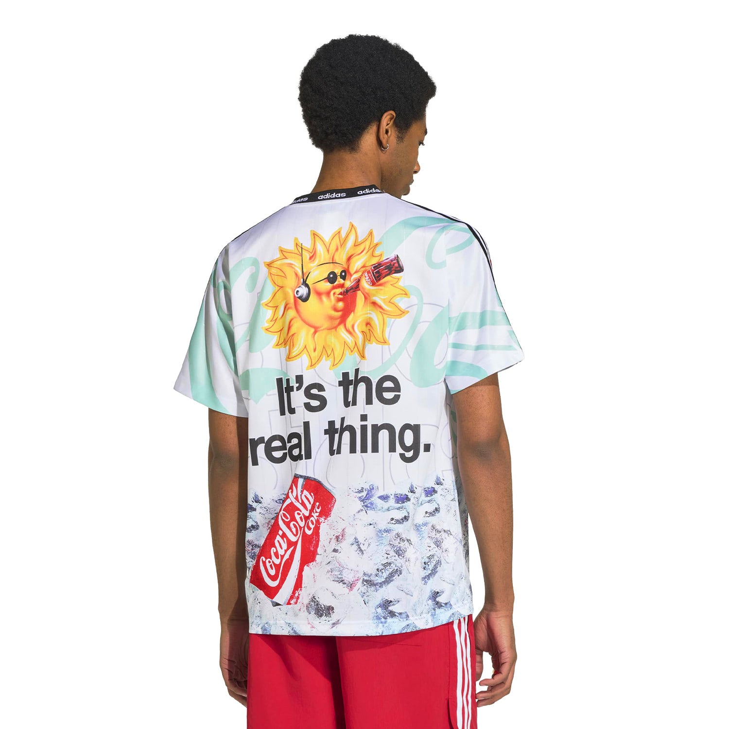 Adidas Originals Coca-Cola Mash-Up Jersey White/Multicolor  - KY2106