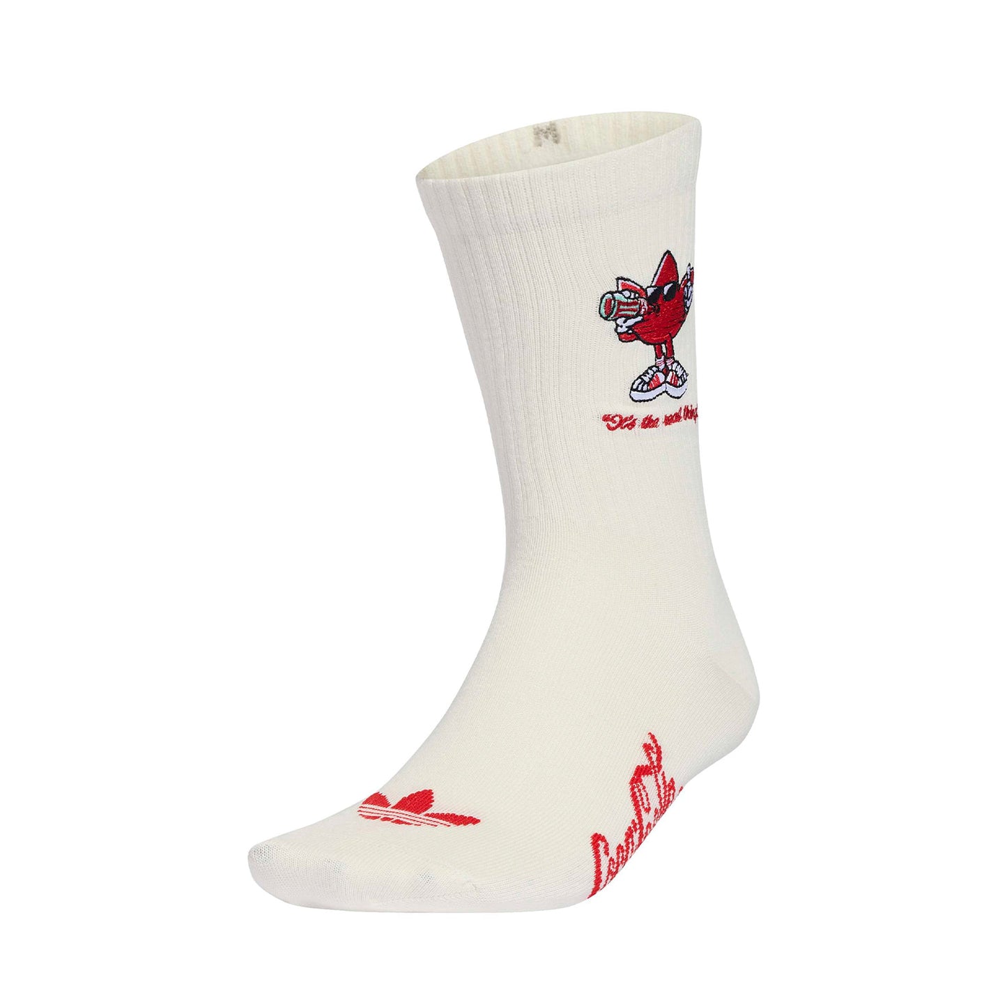 Adidas Originals Coca-Cola 2Pairs Pack Socks Core White/Red  - KY7158