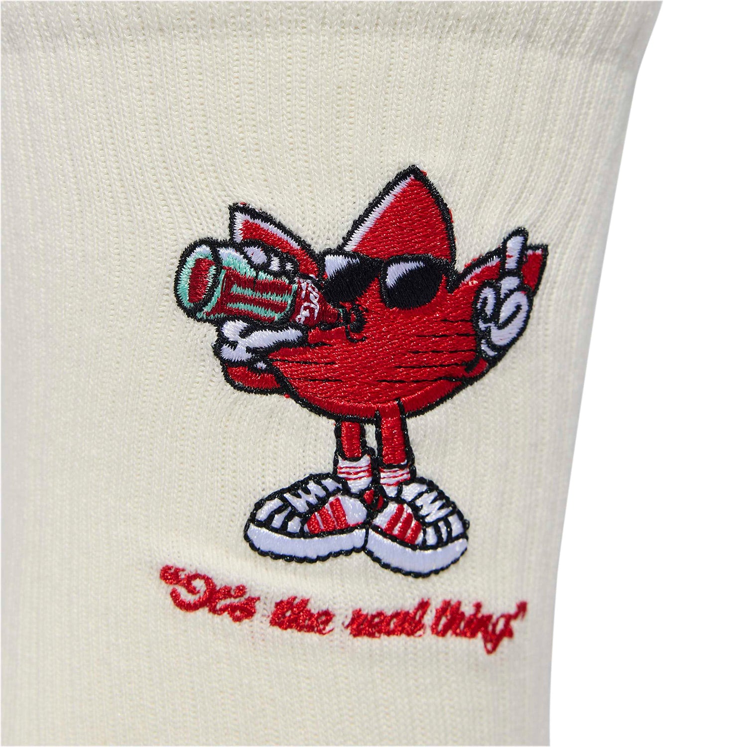 Adidas Originals Coca-Cola 2Pairs Pack Socks Core White/Red  - KY7158