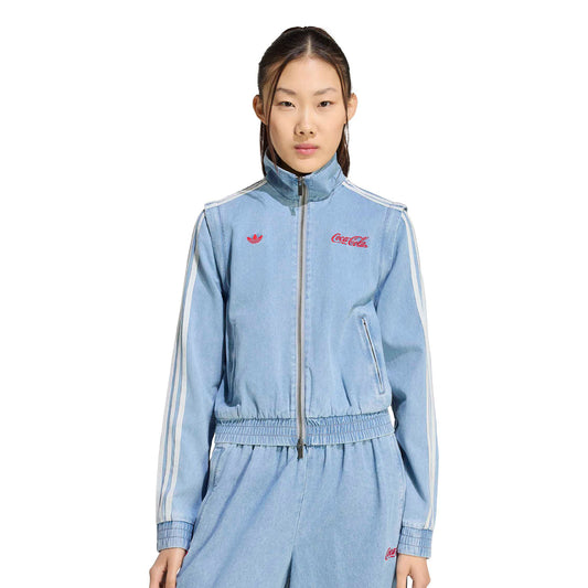 Adidas Originals Coca-Cola Firebird Regular TT Light Denim  - KY7548