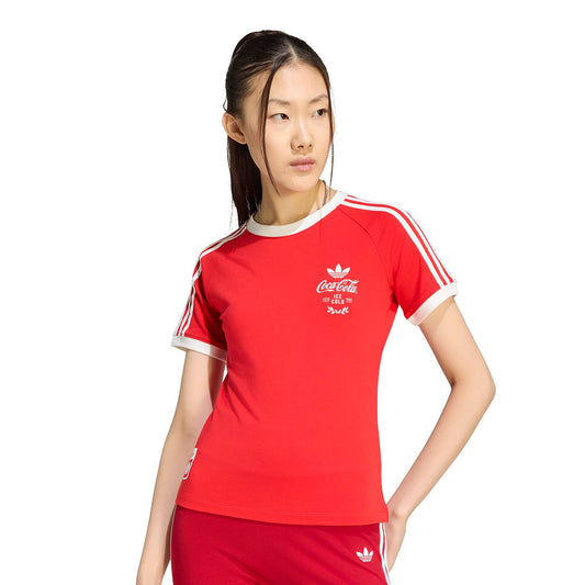 Adidas Originals Coca-Cola 3S Tee Vivid Red  - KY7558