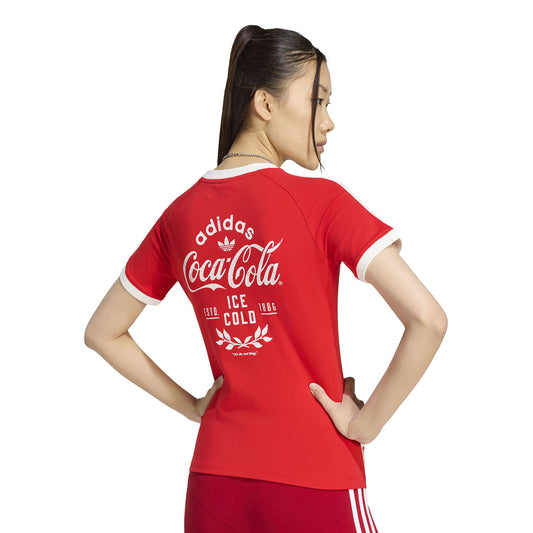 Adidas Originals Coca-Cola 3S Tee Vivid Red  - KY7558