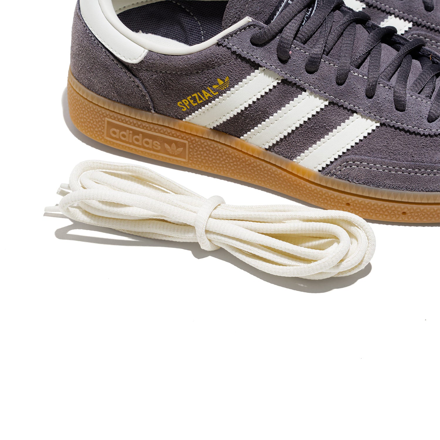 Adidas Originals Handball Spezial Grey Strata/Off White/Gum  - KZ6705
