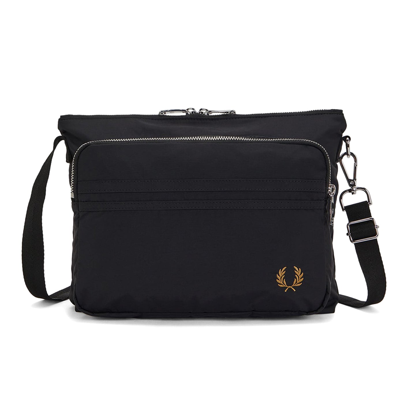 Fred Perry Brentham Cross-Body Bag Black  - L2178-102