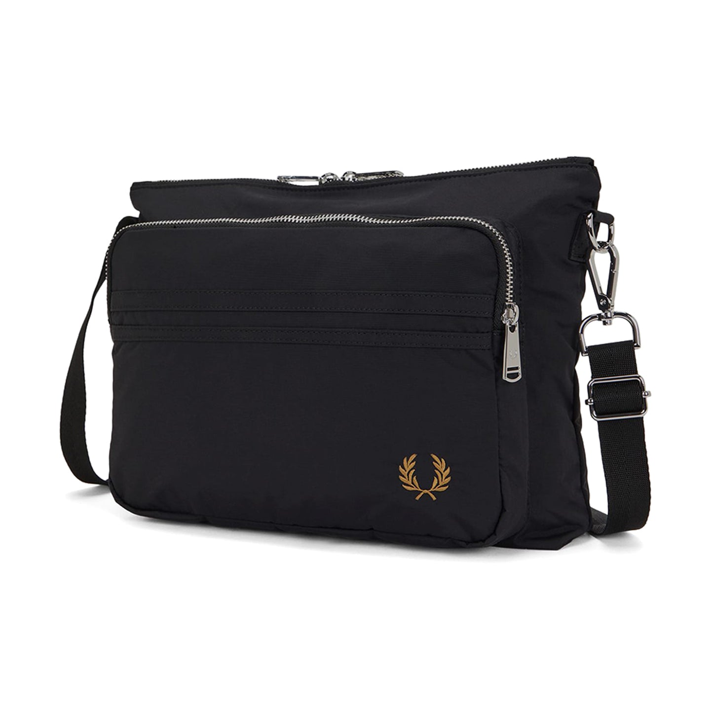 Fred Perry Brentham Cross-Body Bag Black  - L2178-102