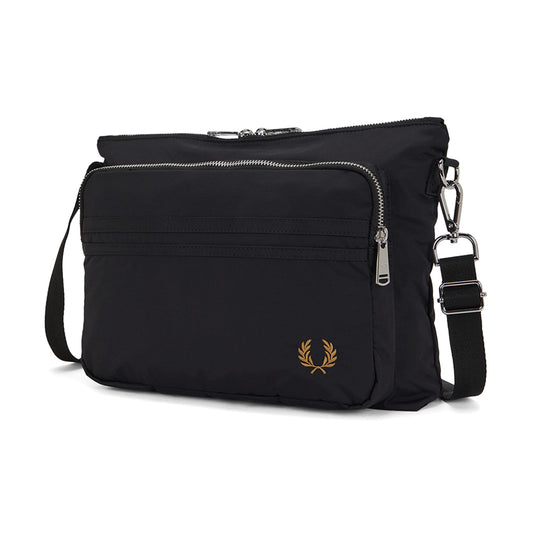 Fred Perry Brentham Cross-Body Bag Black  - L2178-102