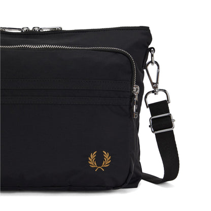 Fred Perry Brentham Cross-Body Bag Black  - L2178-102