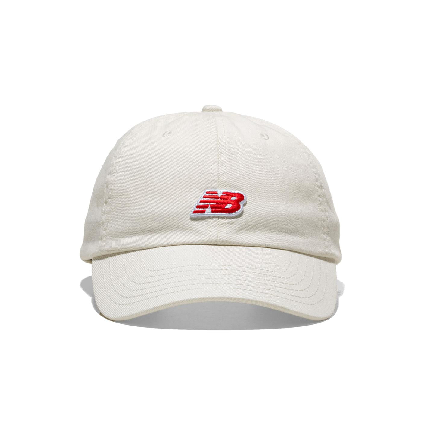 New Balance Patch Logo Cap Off White  - LAH51013-SST