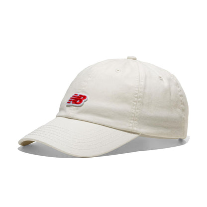 New Balance Patch Logo Cap Off White  - LAH51013-SST