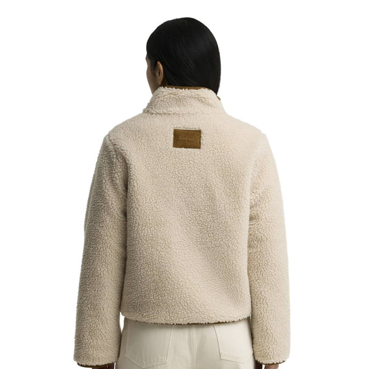 Barbour Elenora Casual Fleece Jacket Ecru  - LCA0427CR11