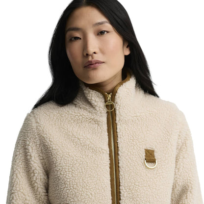 Barbour Elenora Casual Fleece Jacket Ecru  - LCA0427CR11