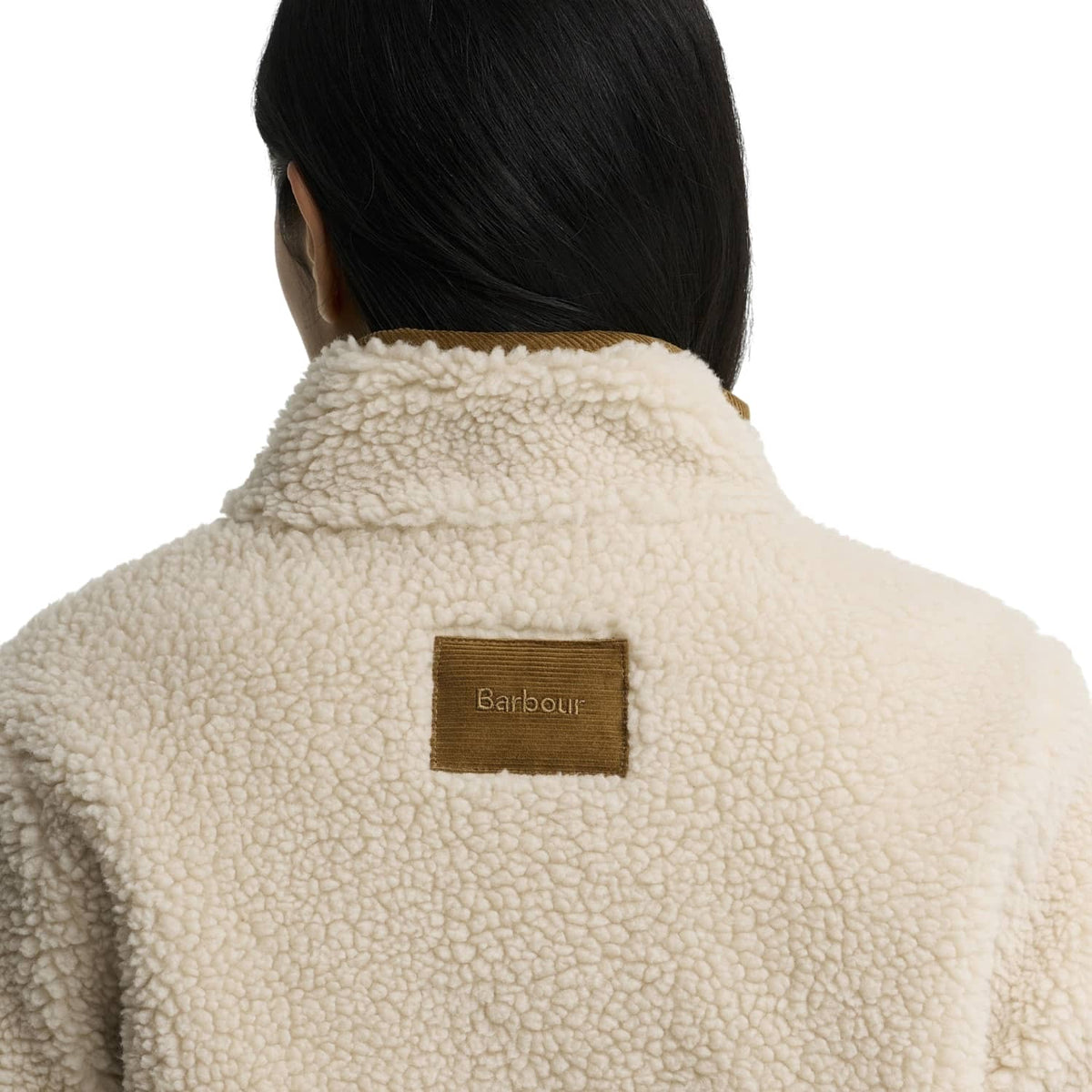 Barbour Elenora Casual Fleece Jacket Ecru  - LCA0427CR11