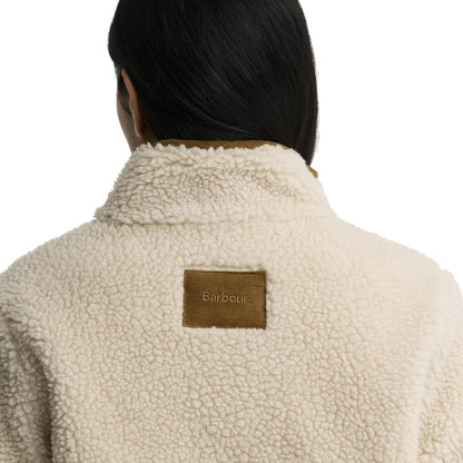 Barbour Elenora Casual Fleece Jacket Ecru  - LCA0427CR11