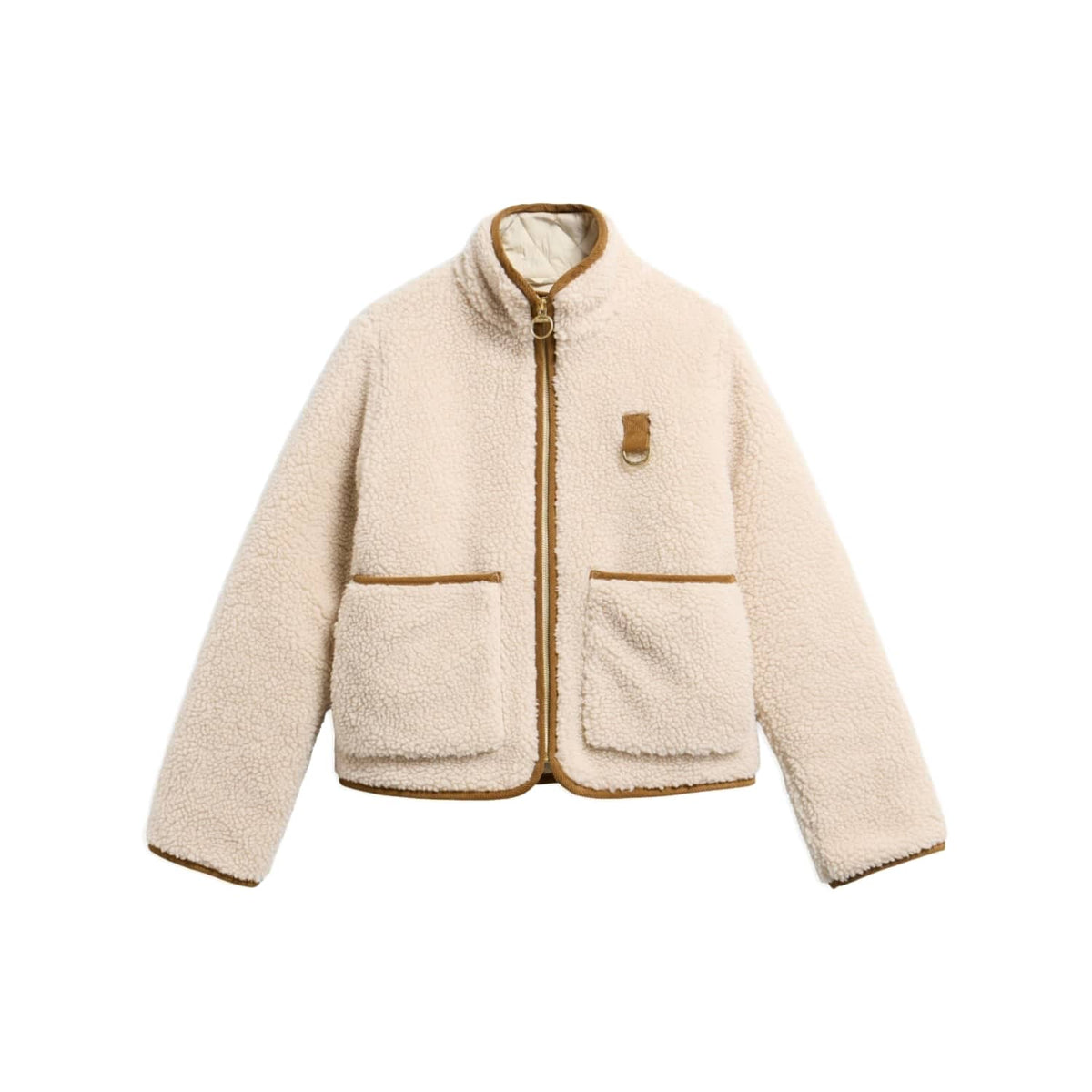 Barbour Elenora Casual Fleece Jacket Ecru  - LCA0427CR11