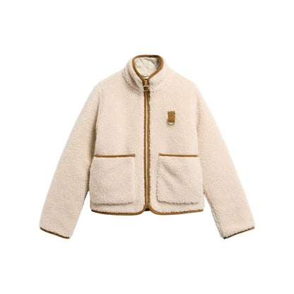 Barbour Elenora Casual Fleece Jacket Ecru  - LCA0427CR11