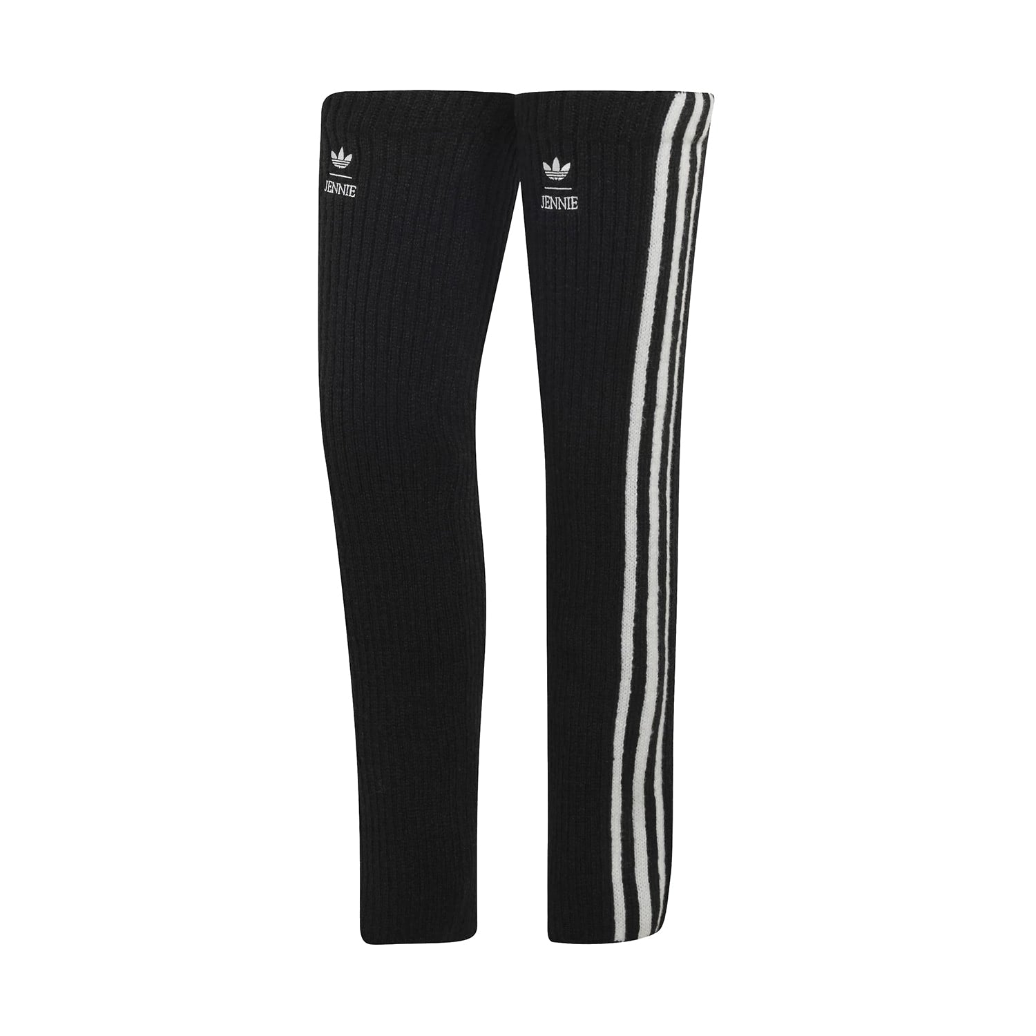 Adidas Originals x Jennie Leg Warmers Clear Black/White  - LD4843