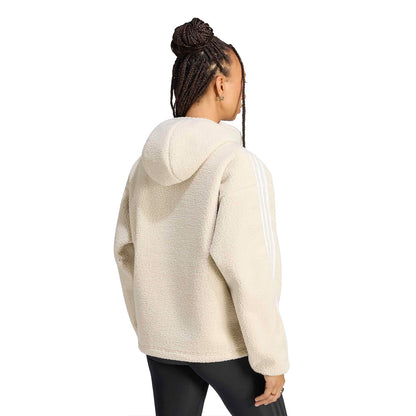 Adidas Originals x Jennie Hooded Fleece Jkt Clear Brown  - LD4967