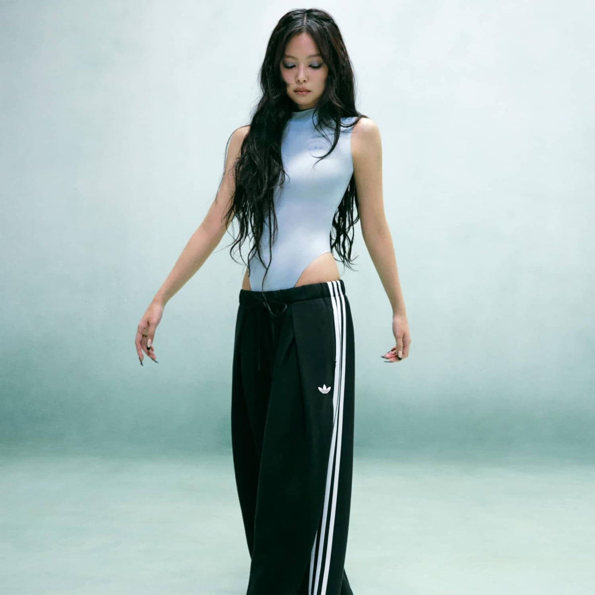 Adidas Originals x Jennie Pleated TP Black  - LD8922