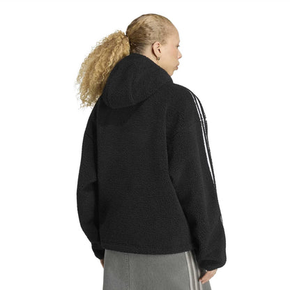 Adidas Originals x Jennie Hooded Fleece Jkt Black  - LD8926