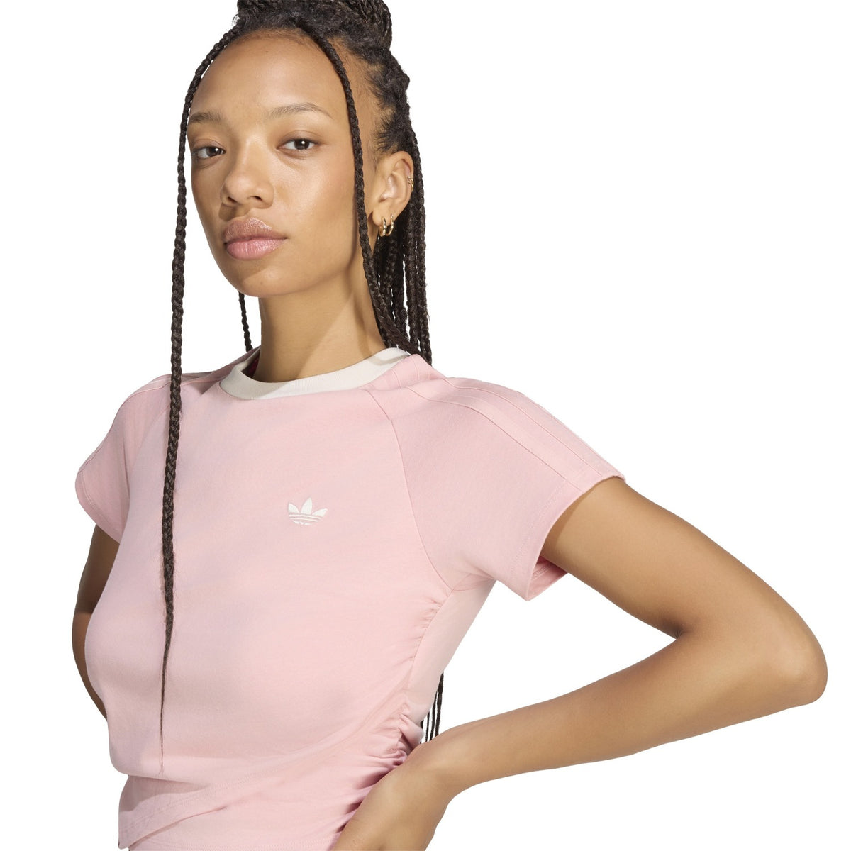 Adidas Originals x Jennie Layer Tee Wonder Mauve  - LD8927