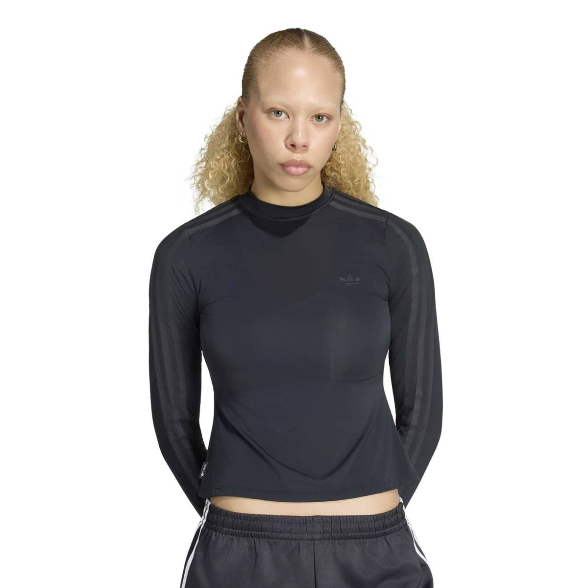 Adidas Originals x Jennie Sheer LS Tee Black  - LD8931