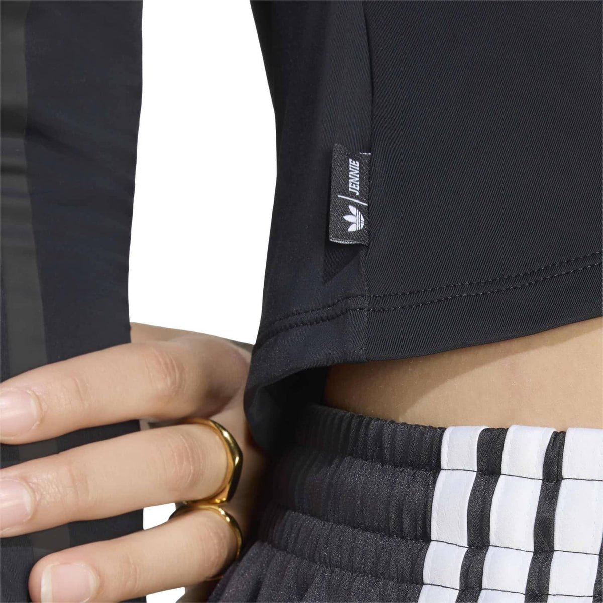 Adidas Originals x Jennie Sheer LS Tee Black  - LD8931