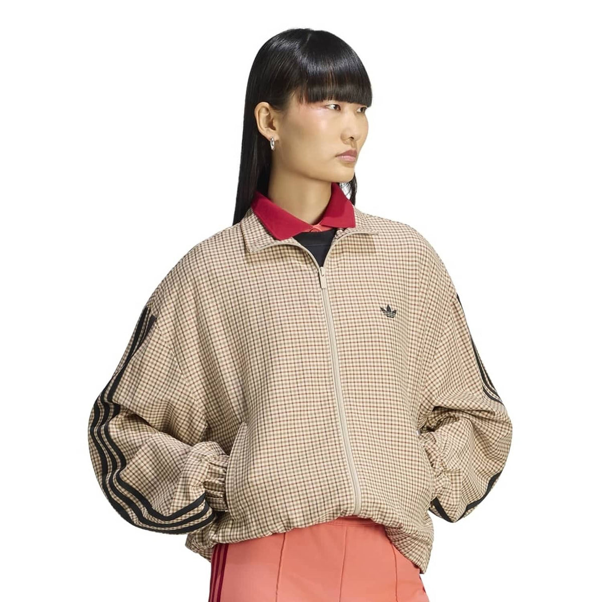 Adidas Originals Checks TT Crystal Linen/Aurora Coffee  - LE8307