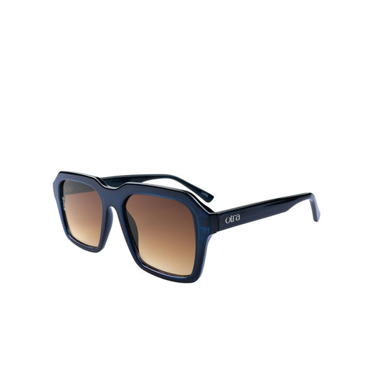 Otra Lennox Sunglasses Transparent Navy/Brown Fade  - LEN-TNVYBFDE-587