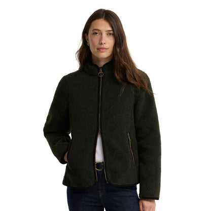 Barbour Laven Fleece Olive/Classic  - LFL0056SG71