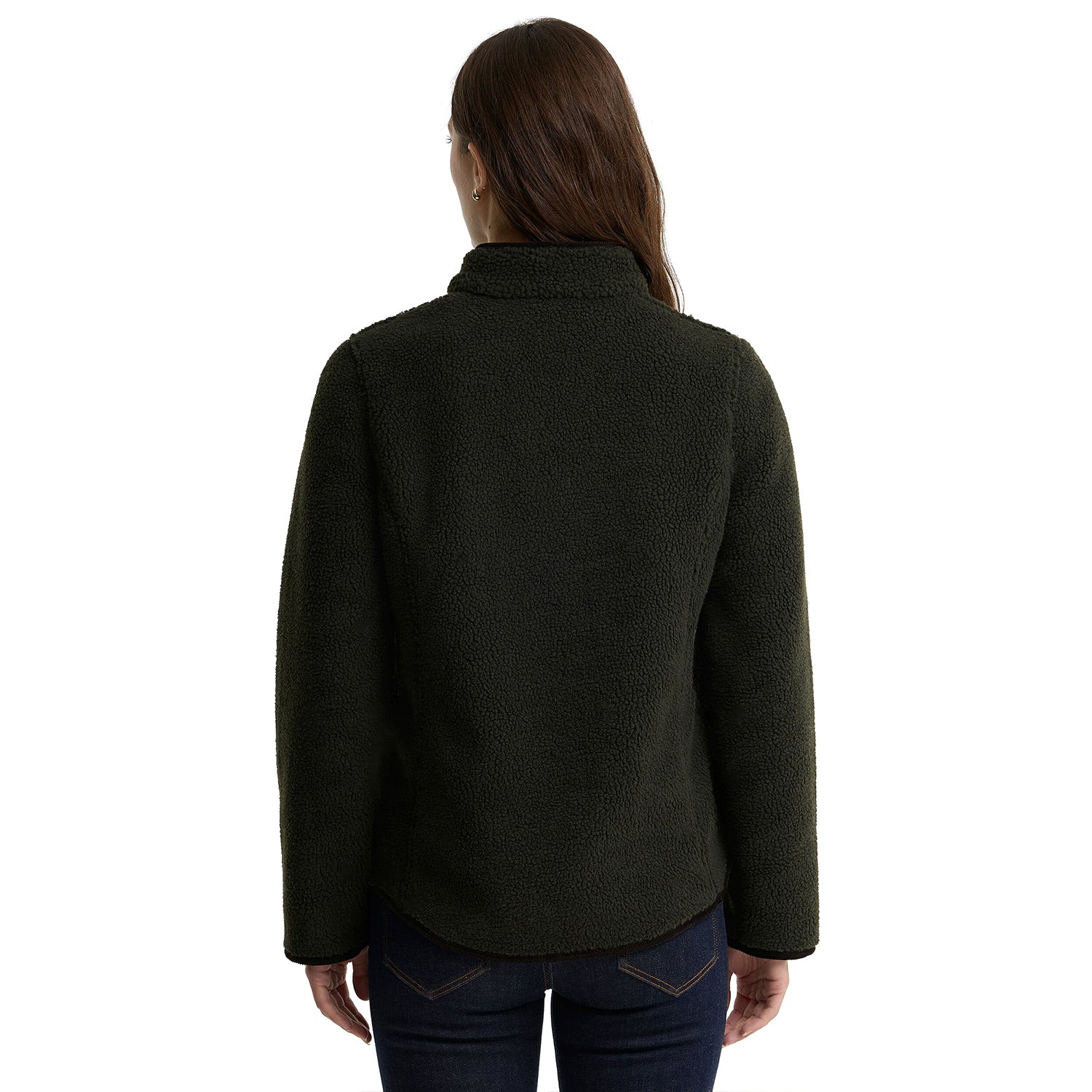 Barbour Laven Fleece Olive/Classic  - LFL0056SG71