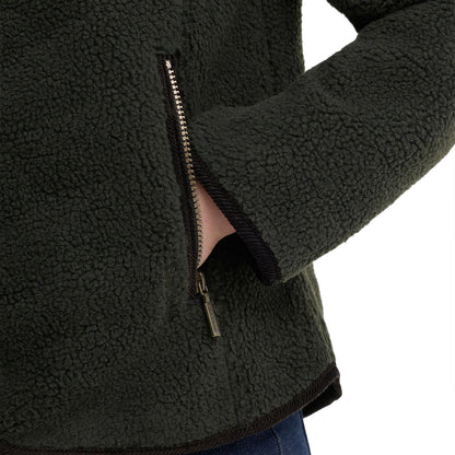 Barbour Laven Fleece Olive/Classic  - LFL0056SG71