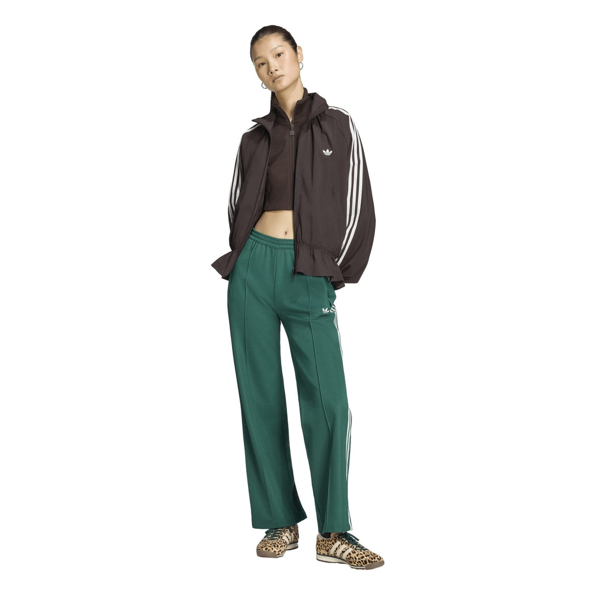 Adidas Originals Blousy Oversized TT Night Brown  - LG3960