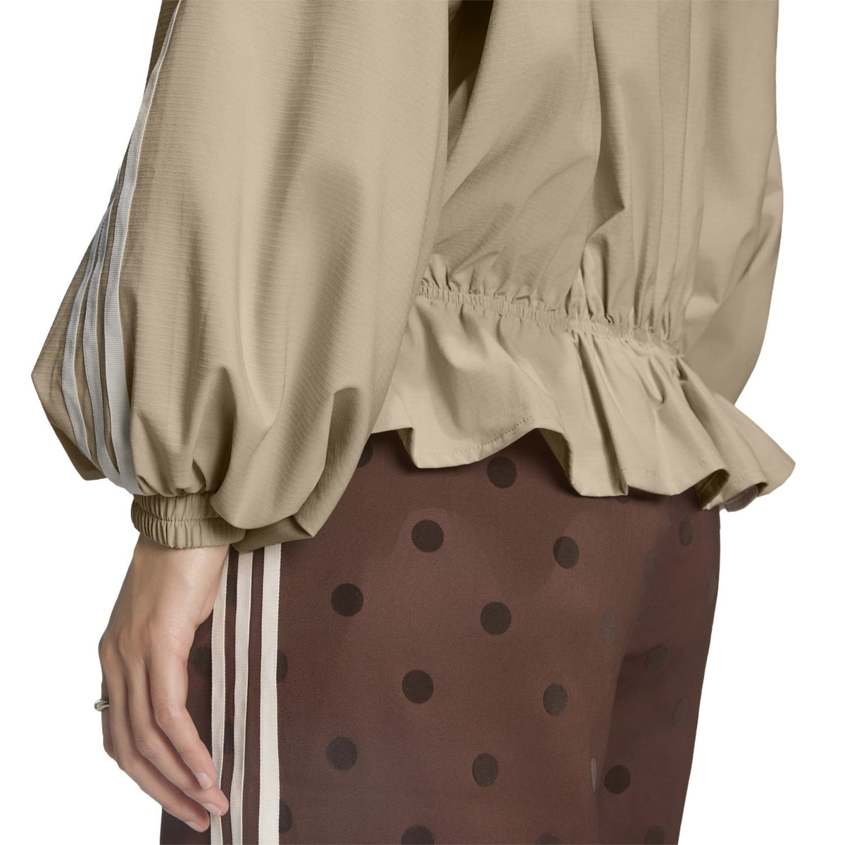 Adidas Originals Blousy Oversized TT Khaki Three  - LG8941