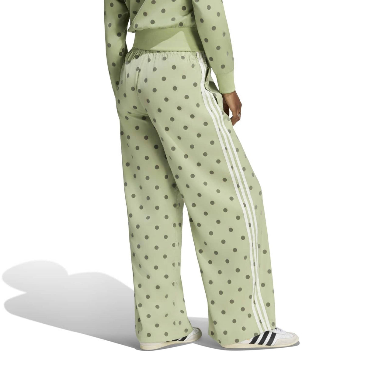 Adidas Originals Wide Leg Pants Magic Lime  - LI2846