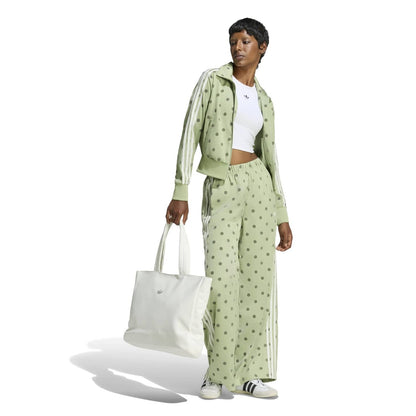 Adidas Originals Wide Leg Pants Magic Lime  - LI2846