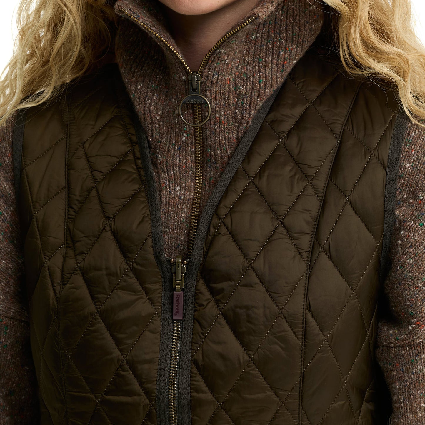 Barbour Betty Interactive Liner Dark Olive  - LLI0001OL91