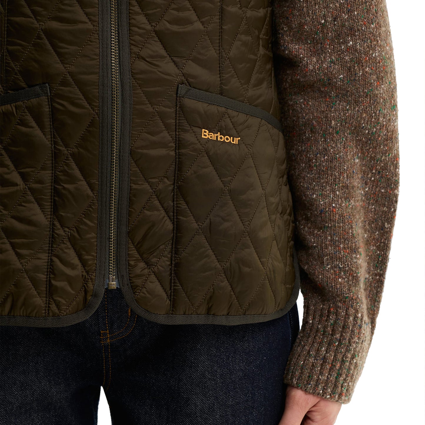 Barbour Betty Interactive Liner Dark Olive  - LLI0001OL91